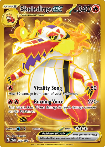 Skeledirge ex - 272/193 - SV02: Paldea Evolved - 272/193