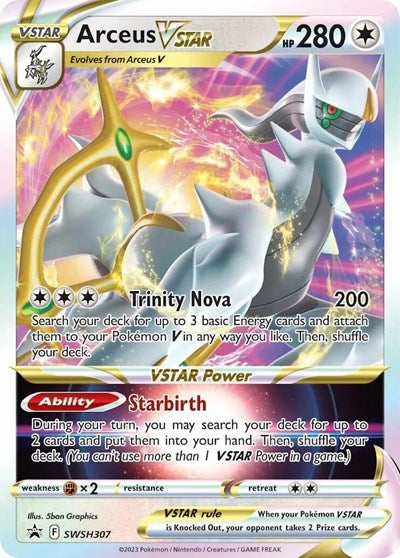 Arceus VSTAR - SWSH307 - SWSH: Sword & Shield Promo Cards - SWSH307