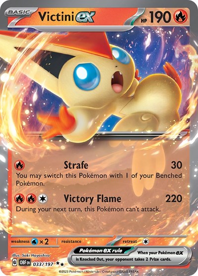 Victini ex - SV03: Obsidian Flames - 033/197