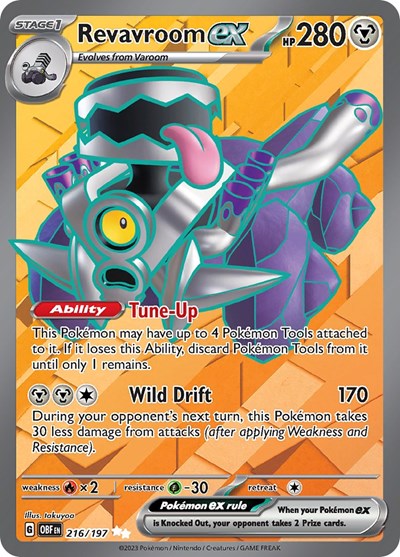 Revavroom ex - 216/197 - SV03: Obsidian Flames - 216/197
