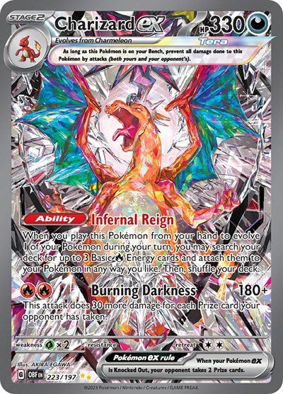 Charizard ex - 223/197 - SV03: Obsidian Flames - 223/197