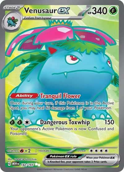 Venusaur ex - 182/165 - SV: Scarlet & Violet 151 - 182/165