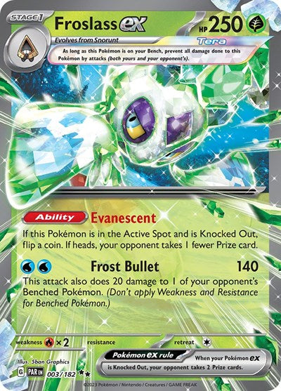 Froslass ex - 003/182 - SV04: Paradox Rift - 003/182