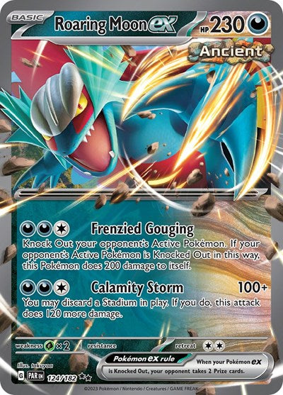 Roaring Moon ex - SV04: Paradox Rift - 124/182