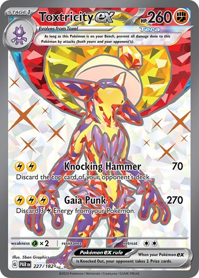 Toxtricity ex - 227/182 - SV04: Paradox Rift - 227/182