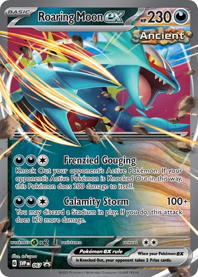 Roaring Moon ex - 067 - SV: Scarlet & Violet Promo Cards - 067