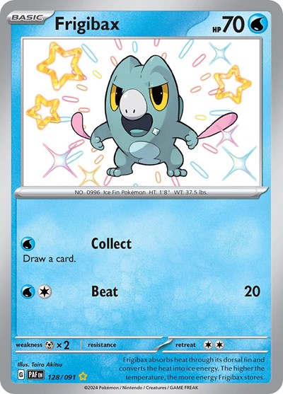 Frigibax - 128/091 - SV: Paldean Fates - 128/091