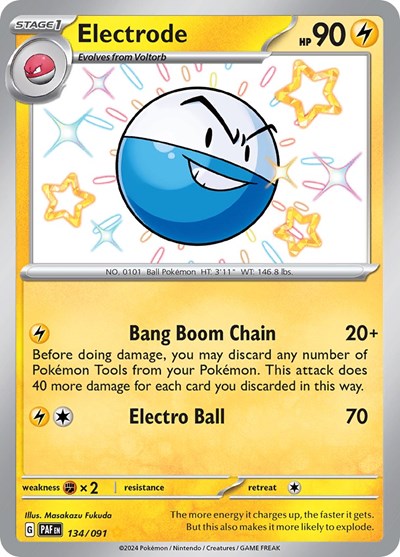 Electrode - SV: Paldean Fates - 134/091