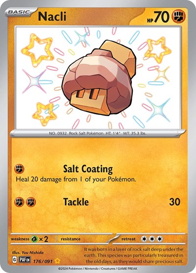 Nacli - 176/091 - SV: Paldean Fates - 176/091