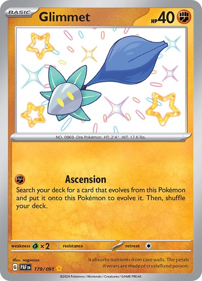 Glimmet - SV: Paldean Fates - 179/091