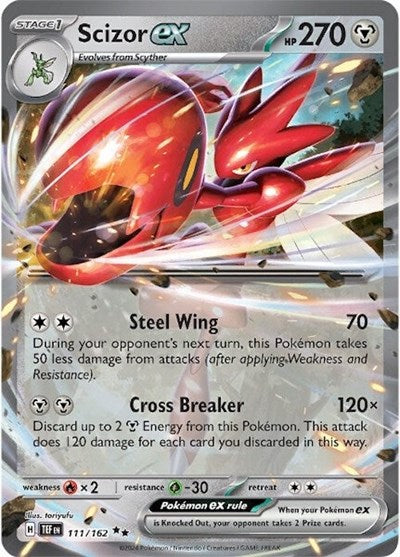 Scizor ex - 111/162 - SV05: Temporal Forces - 111/162