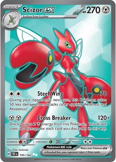 Scizor ex - 195/162 - SV05: Temporal Forces - 195/162