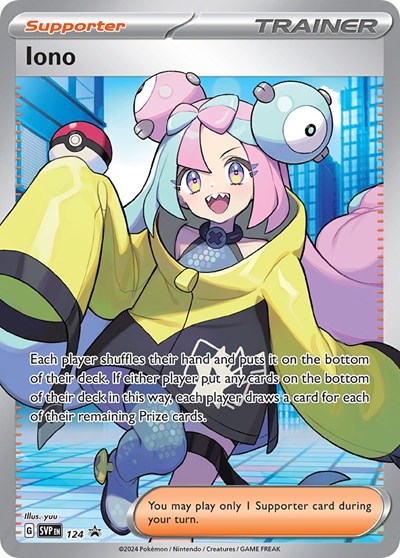 Iono - 124 - SV: Scarlet & Violet Promo Cards - 124
