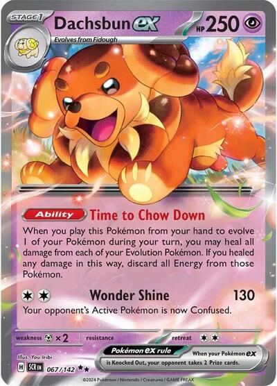 Dachsbun ex - 067/142 - SV07: Stellar Crown - 067/142