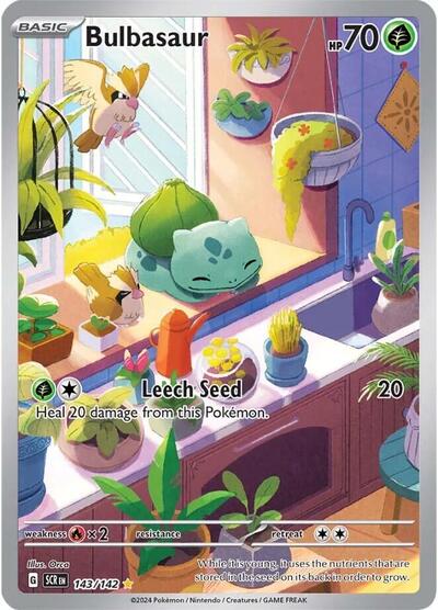 Bulbasaur - SV07: Stellar Crown - 143/142