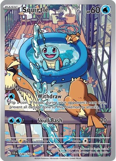 Squirtle - SV07: Stellar Crown - 148/142
