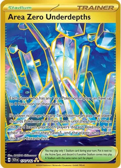 Area Zero Underdepths - 174/142 - SV07: Stellar Crown - 174/142