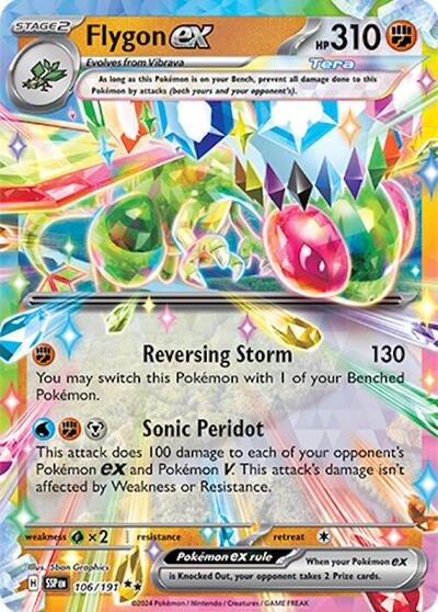 Flygon ex - 106/191 - SV08: Surging Sparks - 106/191