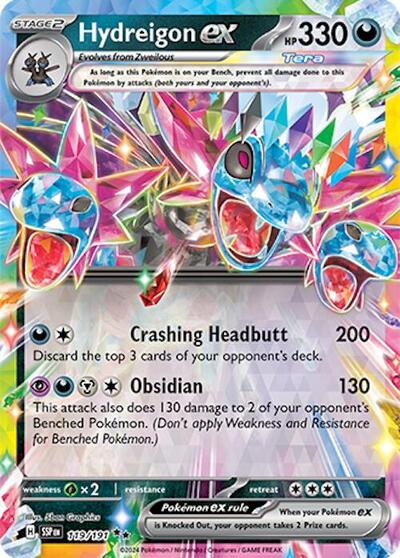 Hydreigon ex - 119/191 - SV08: Surging Sparks - 119/191