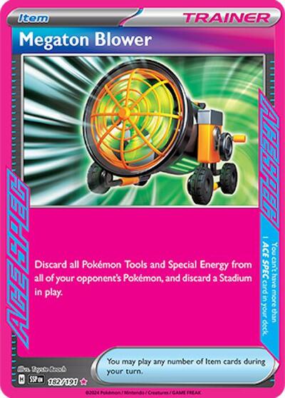 Megaton Blower - SV08: Surging Sparks - 182/191