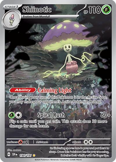 Shiinotic - 194/191 - SV08: Surging Sparks - 194/191