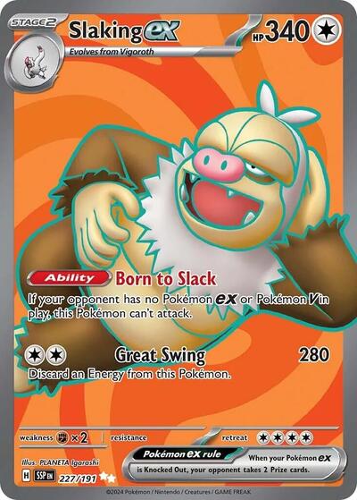 Slaking ex - 227/191 - SV08: Surging Sparks - 227/191