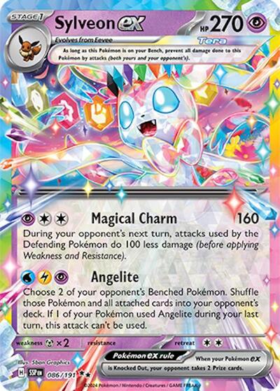 Sylveon ex - SV08: Surging Sparks - 086/191