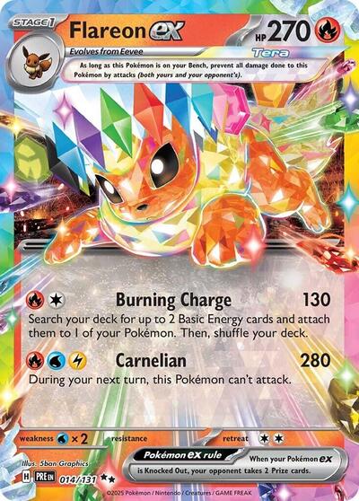 Flareon ex - 014/131 - SV: Prismatic Evolutions - 014/131