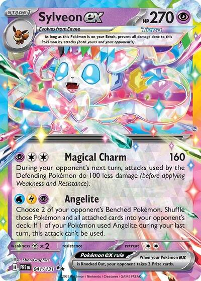 Sylveon ex - 041/131 - SV: Prismatic Evolutions - 041/131