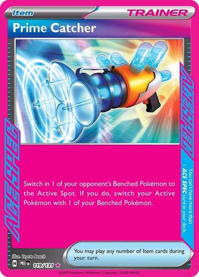 Prime Catcher - SV: Prismatic Evolutions - 119/131