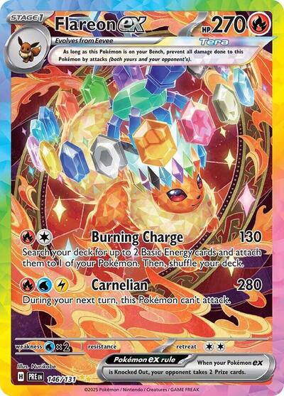 Flareon ex - 146/131 - SV: Prismatic Evolutions - 146/131