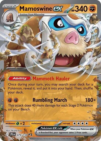 Mamoswine ex - 079/159 - SV09: Journey Together - 079/159