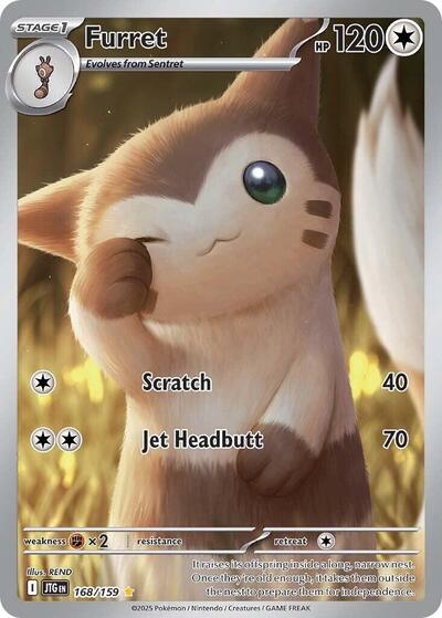 Furret - 168/159 - SV09: Journey Together - 168/159