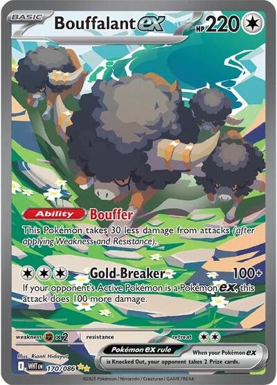 Bouffalant ex - 170/086 - SV: White Flare - 170/086