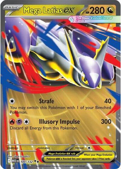 Mega Latias ex - 100/132 - ME01: Mega Evolution - 100/132