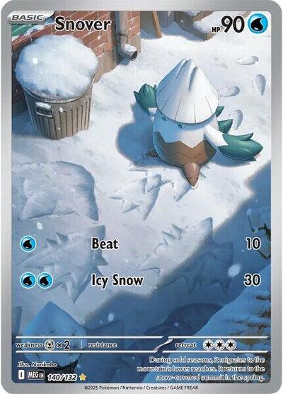 Snover - 140/132 - ME01: Mega Evolution - 140/132