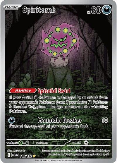 Spiritomb - 148/132 - ME01: Mega Evolution - 148/132