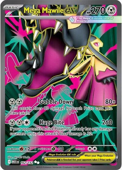 Mega Mawile ex - 162/132 - ME01: Mega Evolution - 162/132