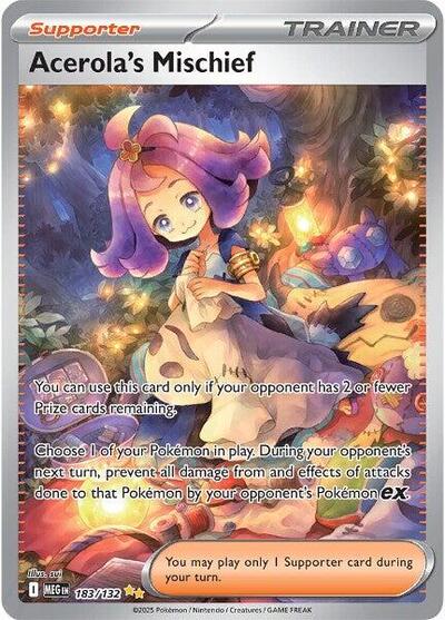 Acerola's Mischief - 183/132 - ME01: Mega Evolution - 183/132