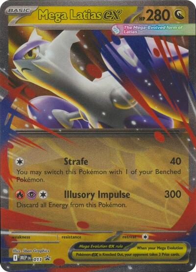 Mega Latias ex - 011 - ME: Mega Evolution Promo - 011