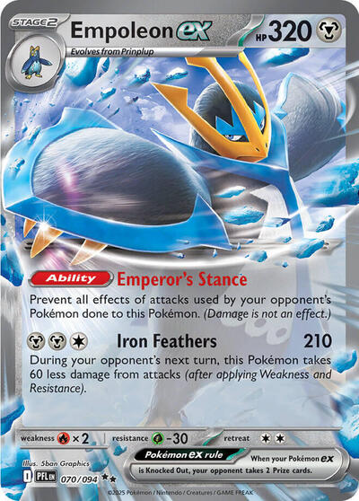 Empoleon ex - 070/094 - ME02: Phantasmal Flames - 070/094
