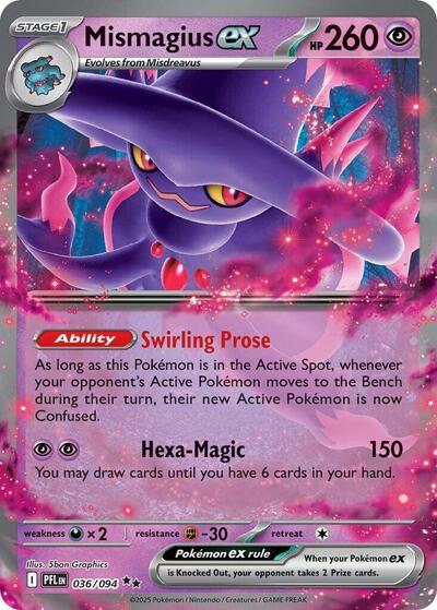 Mismagius ex - 036/094 - ME02: Phantasmal Flames - 036/094