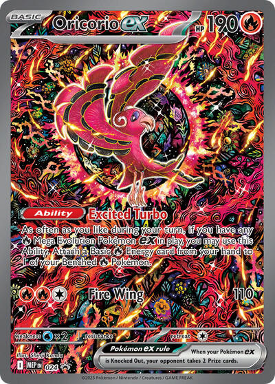 Oricorio ex - 024 - ME: Mega Evolution Promo - 024