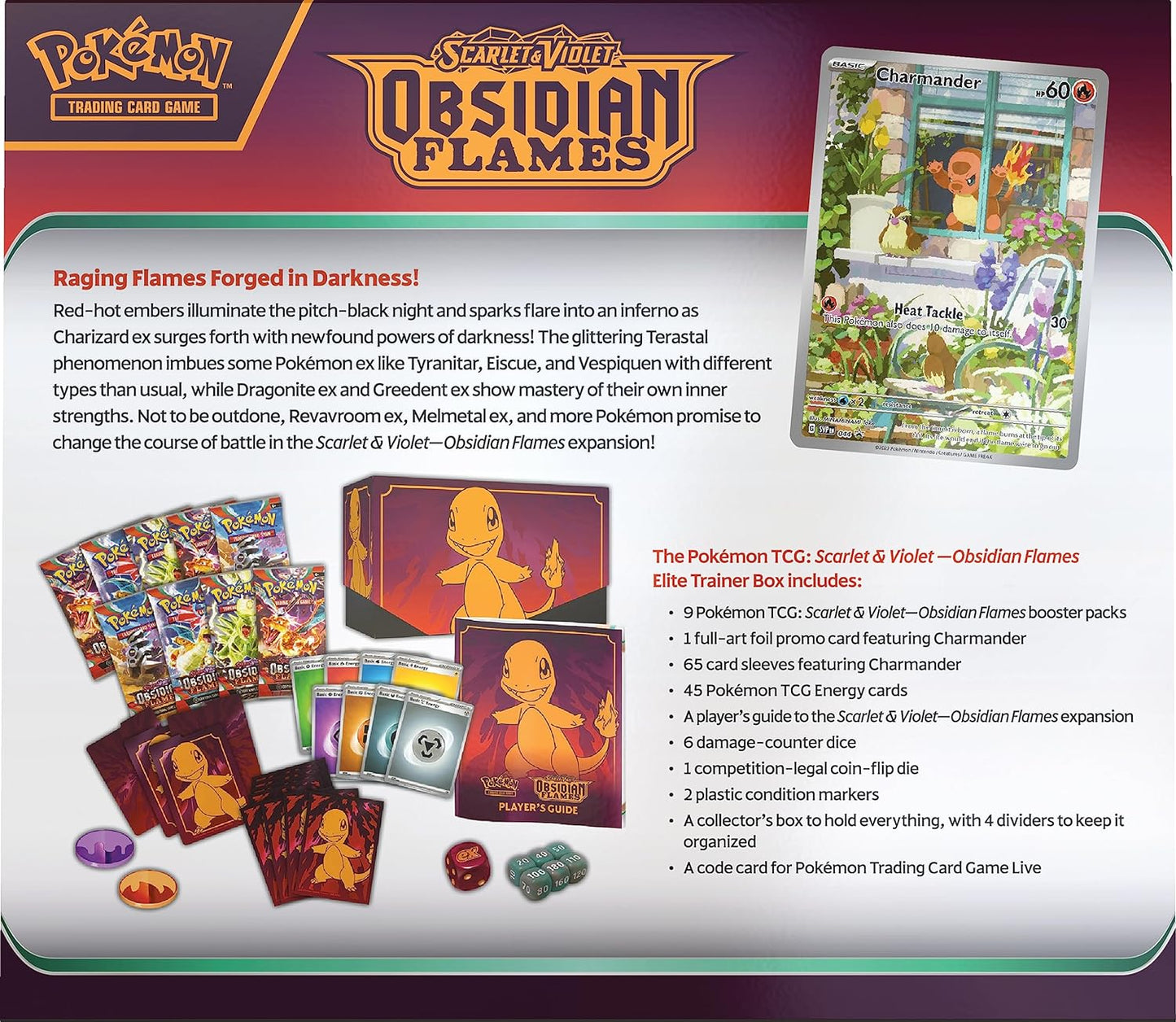 Obsidian Flames Elite Trainer Box