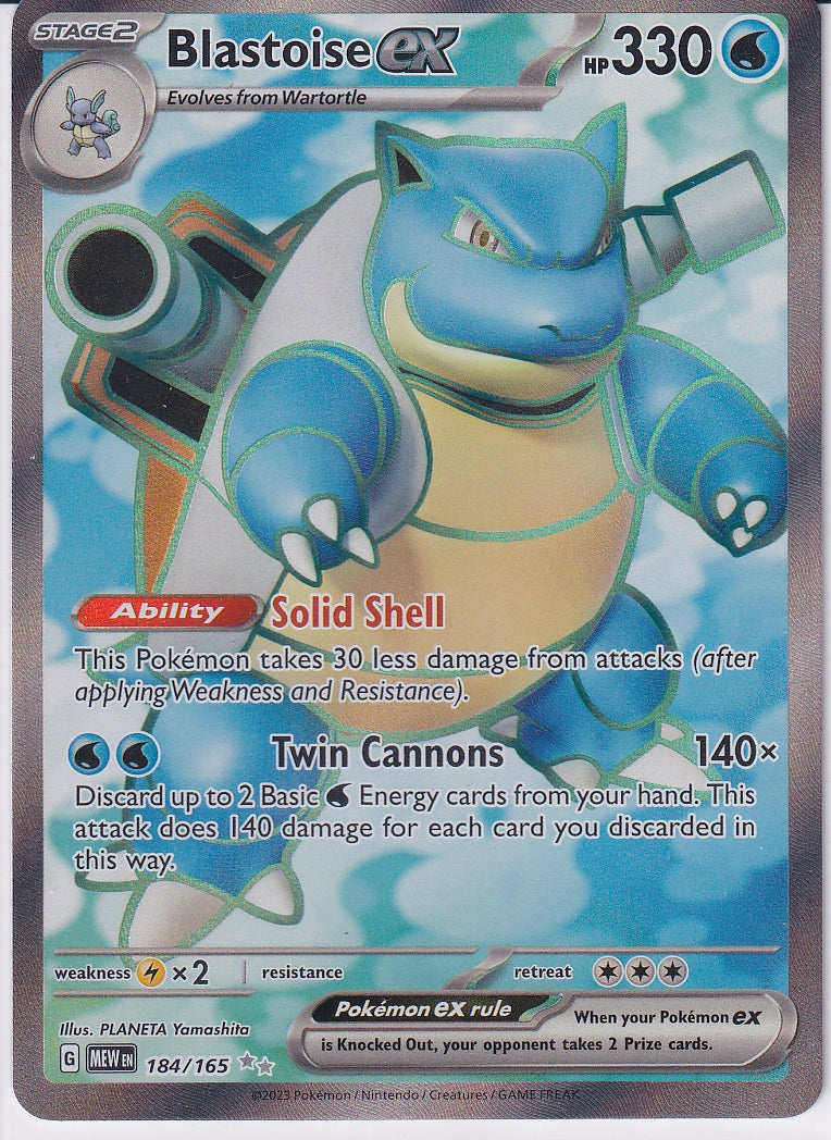 Blastoise ex