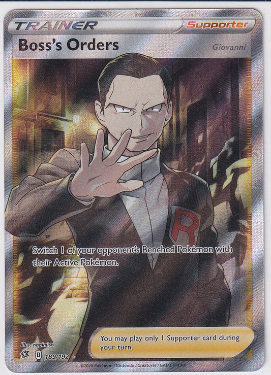Boss's Orders
