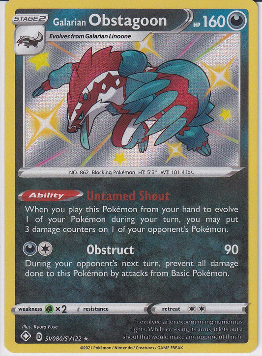 Galarian Obstagoon