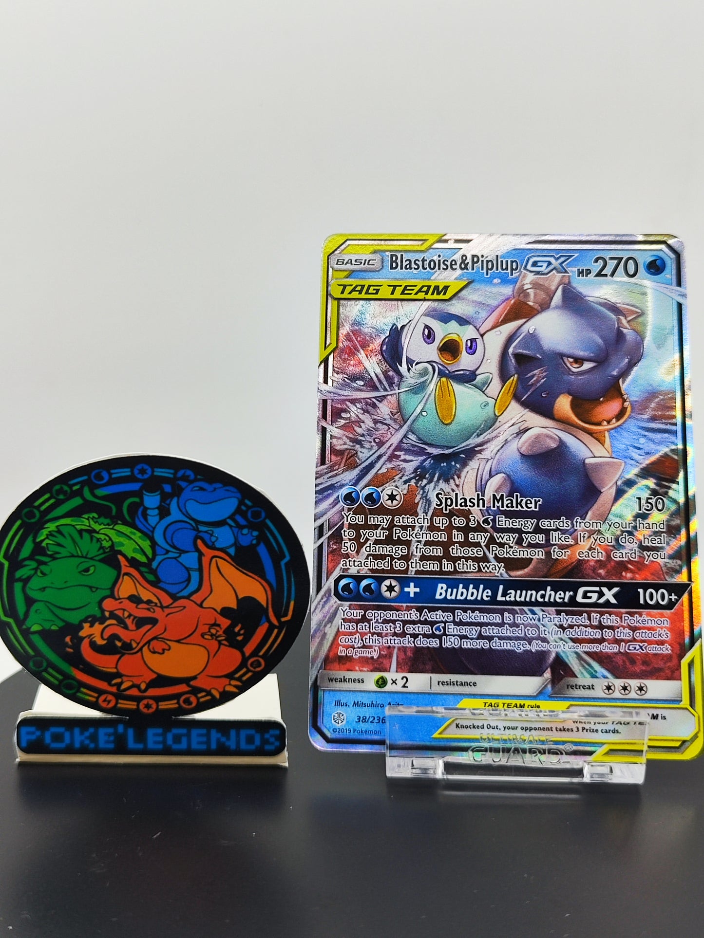 Blastoise & Piplup GX Tag Team