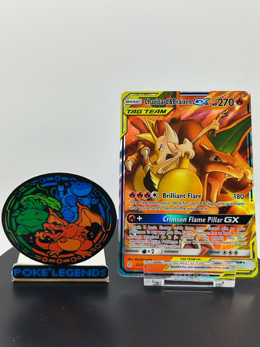 Charizard & Braixen GX Tag Team