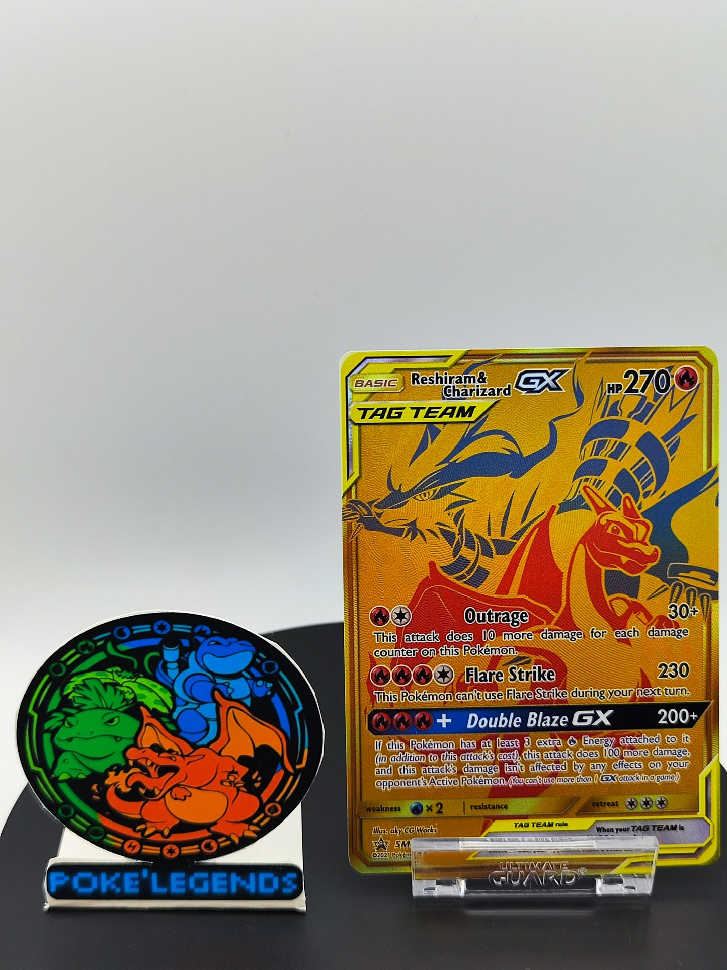 Reshiram & Charizard GX